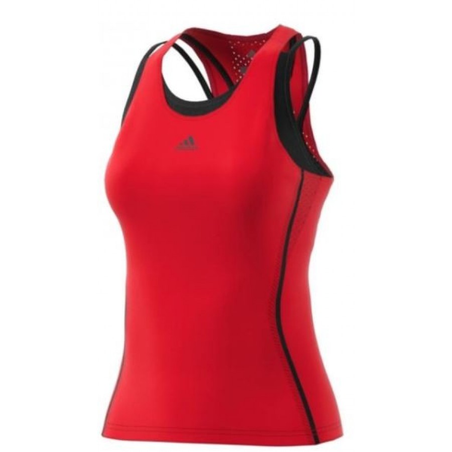 Camiseta Adidas Barricade Scarlet - Barata Oferta Outlet