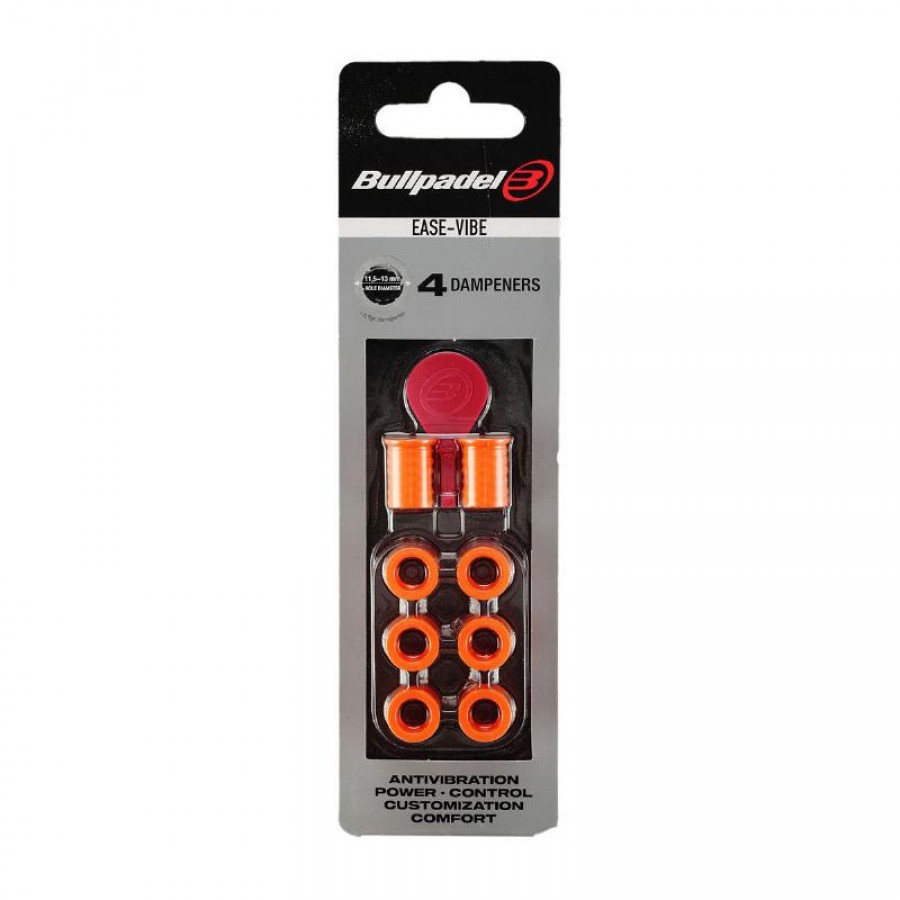 Antivibrador Bullpadel Ease Vibe Laranja  Oferta + Barato