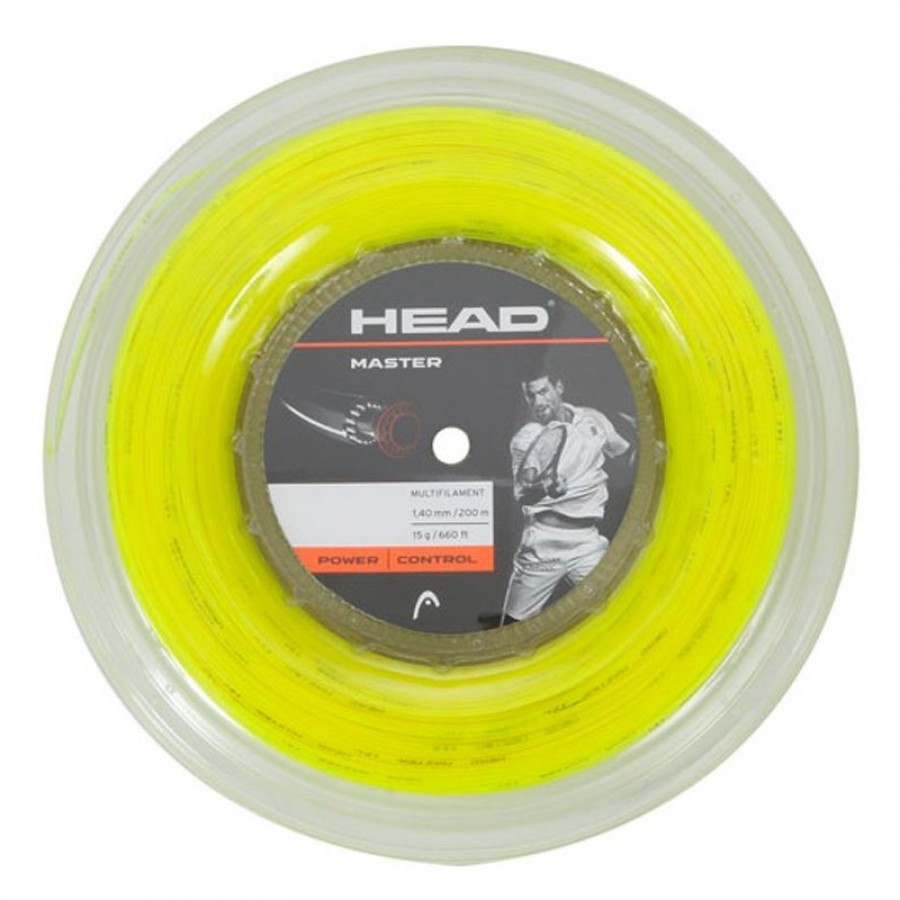 Carretel de Corda Head Master 200m 1,40mm Amarelo  Oferta + Barato