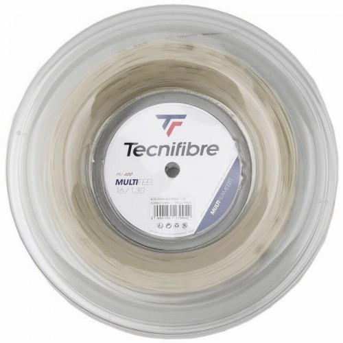 Bobina Cordaje 200m Tecnifibre Multifeel 1,30mm Natural