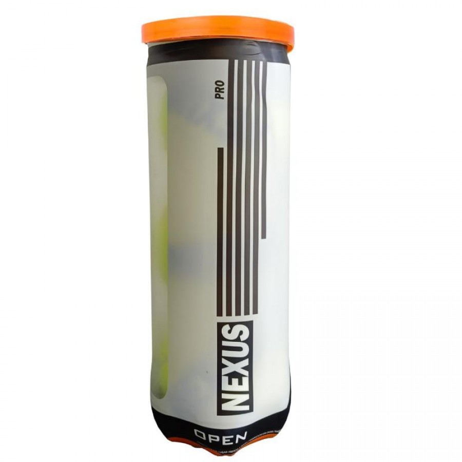 Bote de 3 Pelotas Nexus Open  Oferta + Barato