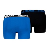 Head Basic Blue Indigo Black Boxers 2 Units  Offer + Cheap