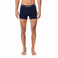 Lacoste Navy Blue White Red Boxers 3 Units  Offer + Cheap