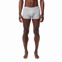 Boxers Lacoste Preto Branco Cinza Vigore 3 Unidades  Oferta + Barato