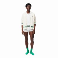 Boxers Lacoste Preto Branco Cinza Vigore 3 Unidades  Oferta + Barato