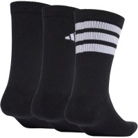 Calcetines Adidas Logo Negro 3 Pares  Oferta + Barato