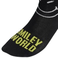 Calcetines Adidas Smiley Gris Amarillo 3 Pares  Oferta + Barato