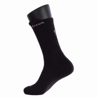Black Crown Premium High Black Socks 1 Pair  Offer + Cheap