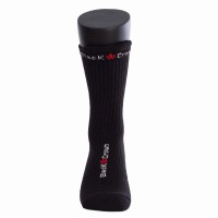 Black Crown Premium High Black Socks 1 Pair  Offer + Cheap
