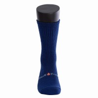 Black Crown Pro High Navy Blue Socks 1 Pair  Offer + Cheap