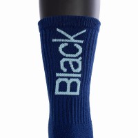 Black Crown Pro High Navy Blue Socks 1 Pair  Offer + Cheap