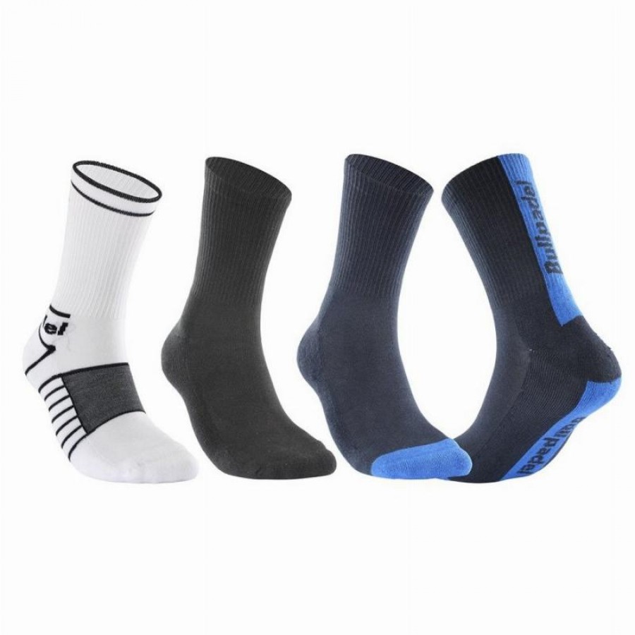 Bullpadel BP255 Socks 3 Pairs  Offer + Cheap