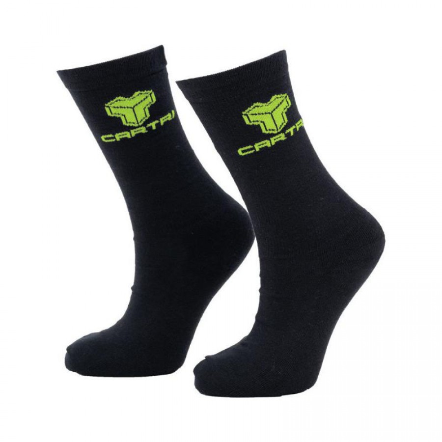 Cartri Ankara Single Green Black Socks 1 Pair  Offer + Cheap