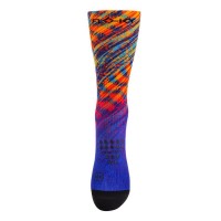 Calcetines Floky S-Mash 3D Fantasy Rio Naranja Azul