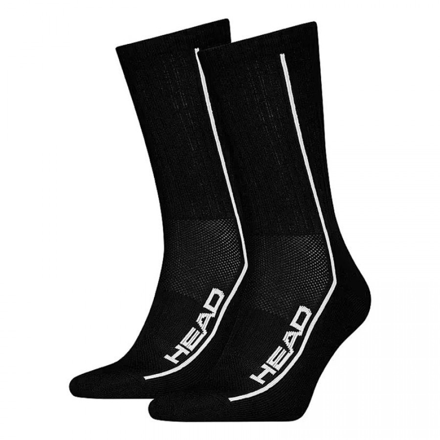 Calcetines Head Performance Crew Negro 2 Pares  Oferta + Barato