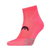 Calcetines Head Performance Padel Quarter Coral Fluor 1 Par  Offer + Cheap
