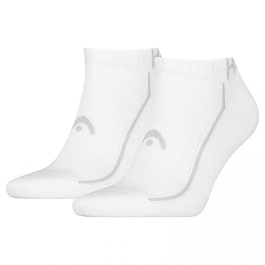 Tênis Calcetines Head Performance Blanco Gris 2 Peças  Oferta + Barato