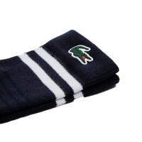 Lacoste Sport High Cut Socks Navy White 1 Pair