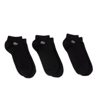 Lacoste Sport Low Cut Socks Black 3 Pairs  Offer + Cheap