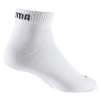 Puma Quarter White Socks 3 pairs  Offer + Cheap