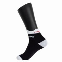 Softee Ankle Socks Black White 1 Pair