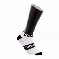 Calcetines Vibora Kait Invisible Blanco Negro 1 Par