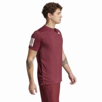 Camiseta Adidas Club 3 Stripes Red Shadow  Oferta + Barato