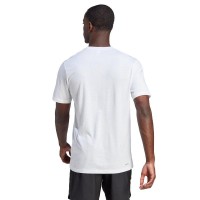 Adidas Essentials White T-Shirt  Offer + Cheap