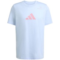 T-shirt adidas Padel Graphic Bleu Clair  Offre - Pas cher