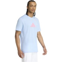 T-shirt adidas Padel Graphic Bleu Clair  Offre - Pas cher