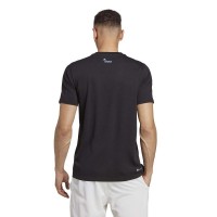 Adidas Tennis AO Graphic T-shirt Noir  Offre - Pas cher