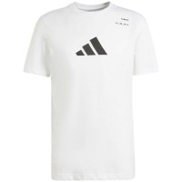 Camiseta Adidas Tennis Category Graphic Blanco  Oferta + Barato