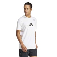Camiseta Adidas Tennis Category Graphic Blanco  Oferta + Barato