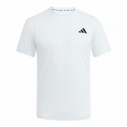 T-shirt blanc Adidas Tennis Freelift