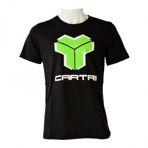 Camiseta Algodon Cartri Coach 1.0 Negro Fluor
