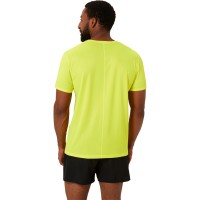 Camiseta Asics Core Fluorescente Amarela  Oferta + Barato