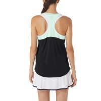 Camiseta Asics Court Performance Negro Menta Mujer  Offre - Pas cher