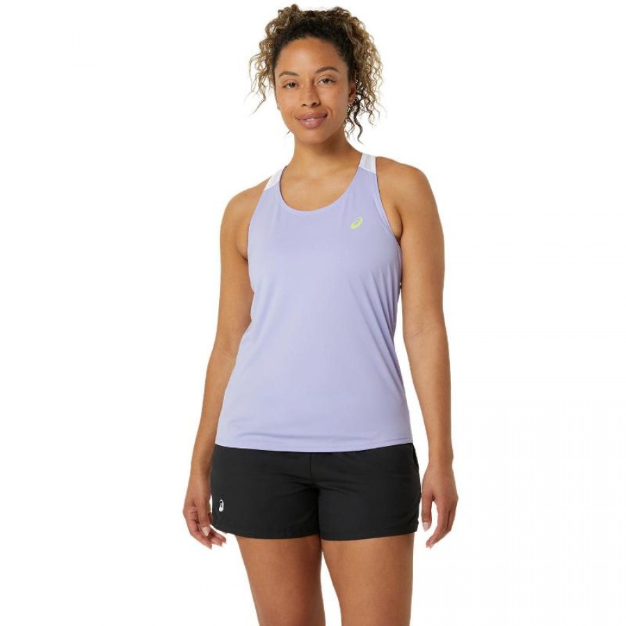 Asics Court Vapor White Glossy Women''s T-Shirt  Offer + Cheap