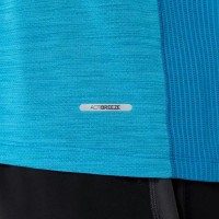 Camiseta Asics Road SS Top Azul Egeo