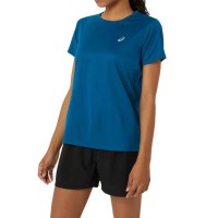 Asics Silver Petrol Blue Women''s T-Shirt