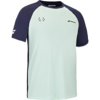 Camiseta Babolat Juan Lebron Verde Azul  Oferta + Barato