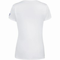Camiseta Babolat Play Capsleeve Blanco Azul Junior