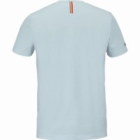 Camiseta Babolat Play Crew Neck Azul Claro