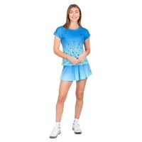 Bidi Badu Colortwist Aqua Blue Women  s T-Shirt