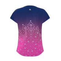 Bidi Badu Colortwist Pink Dark Blue Women  s T-Shirt
