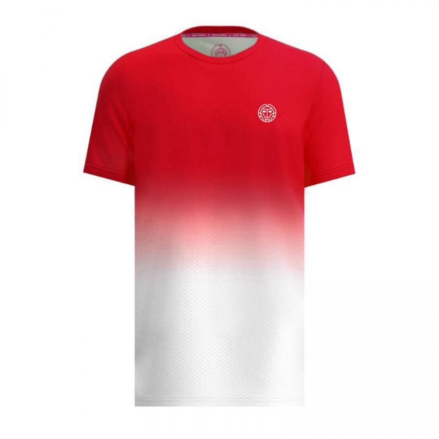 Camiseta Bidi Badu Crew Gradiant Rojo Blanco Junior  Oferta + Barato