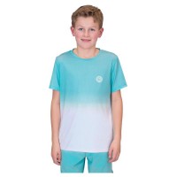 Bidi Badu Crew Gradiant Aqua Blanco Junior T-shirt  Offre - Pas cher