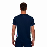 Bidi Badu Kaleido T-shirt bleu fonce melange  Offre - Pas cher