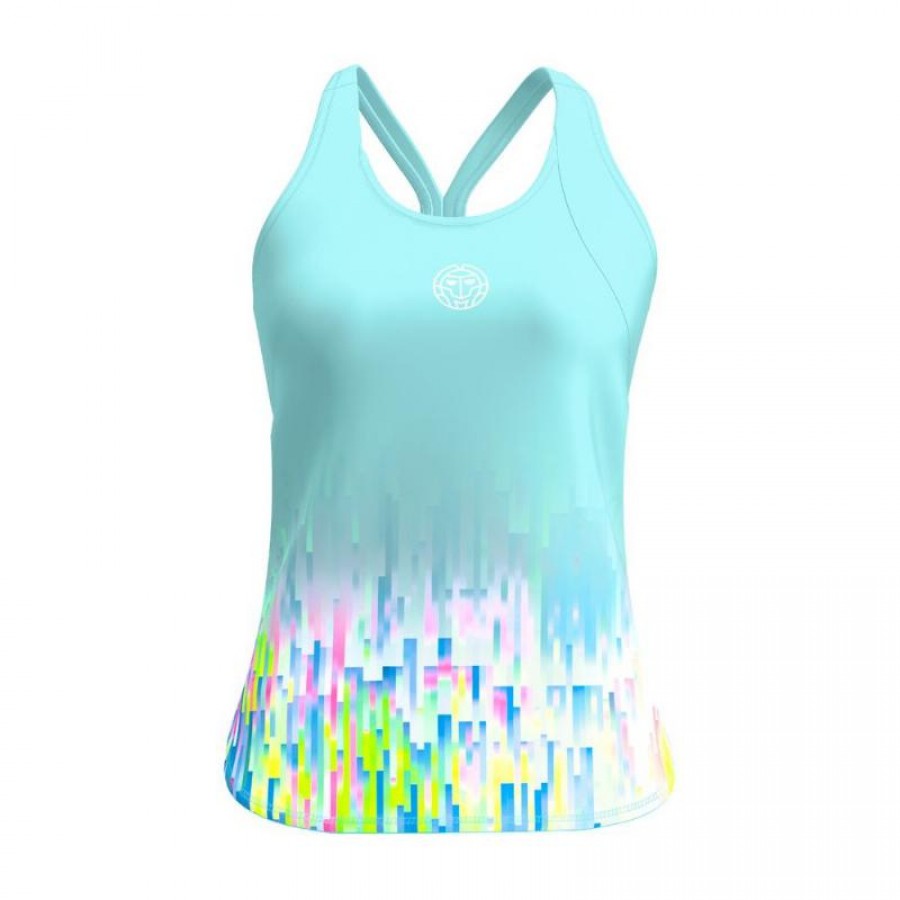 Camiseta Bidi Badu Melbourne Aqua Mix Mujer  Offer + Cheap
