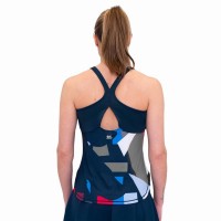 Bidi Badu New York Bleu Fonce Rouge T-Shirt Femme  Offre - Pas cher
